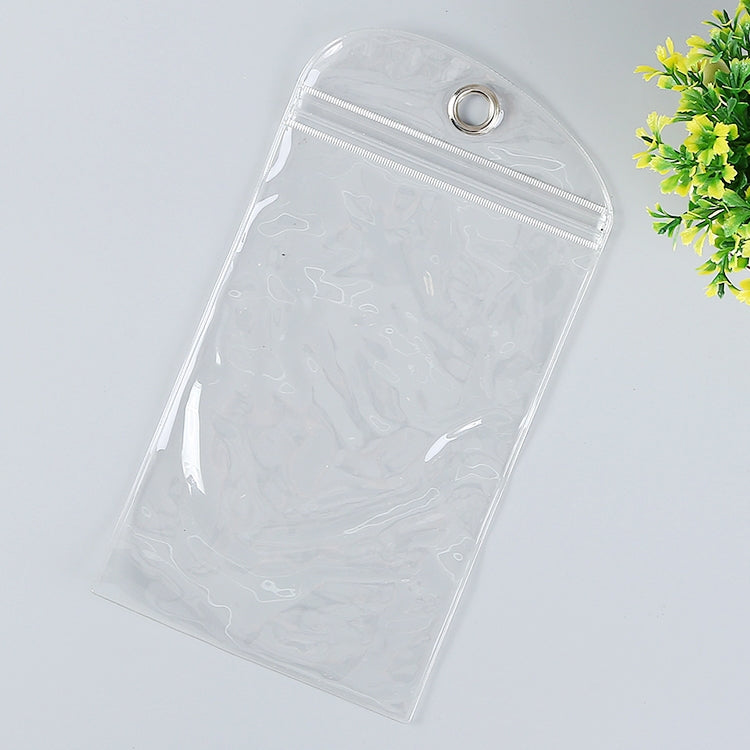 100pcs PVC Transparent Self-sealing Packaging Bag for Phone Case, Size: 18x29cm