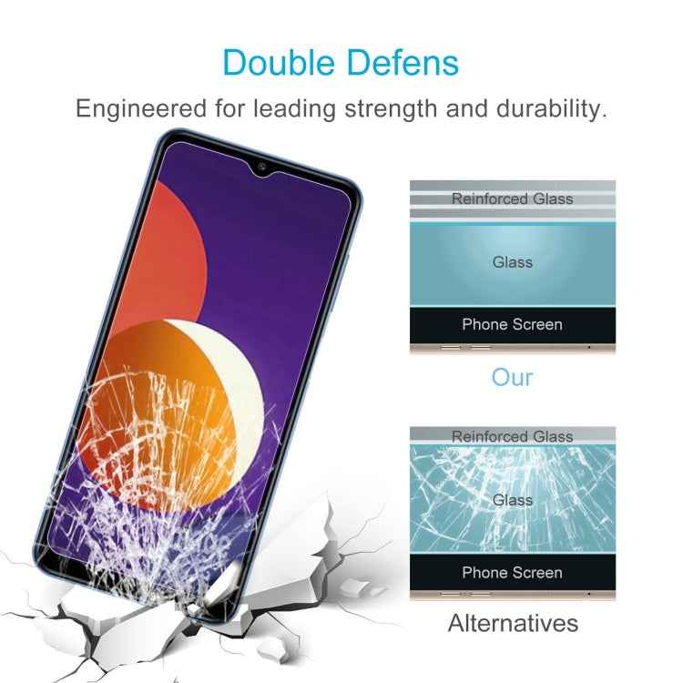0.26mm 9H 2.5D High Aluminum Tempered Glass Film For Samsung Galaxy A12 5G / A12 / A12 Nacho / M12 / A13 5G, For Samsung Galaxy A12 5G / A12 / A12 Nacho / M12 / A13 5G