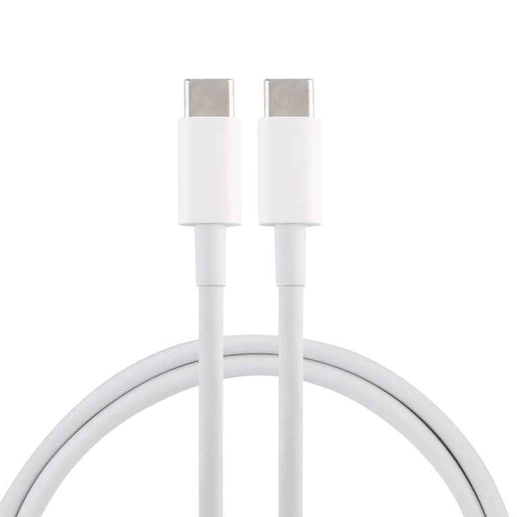 PD 5A USB-C / Type-C Male to USB-C / Type-C Male Fast Charging Cable, Cable Length: 1m