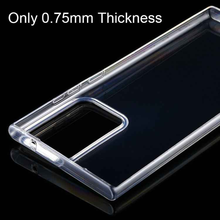 For Samsung Galaxy Note 20+ 5G 0.75mm Ultra-Thin Transparent TPU Protective Case