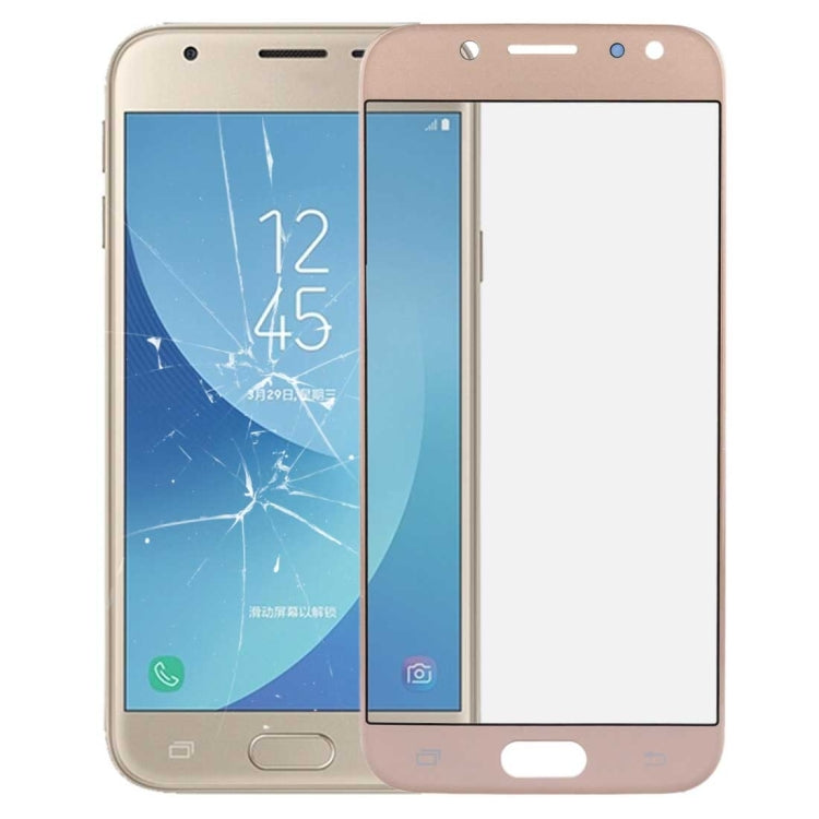 For Galaxy J3 (2017) / J330 Front Screen Outer Glass Lens , For Galaxy J3 (2017), For Samsung Galaxy J3 (2017) / J330