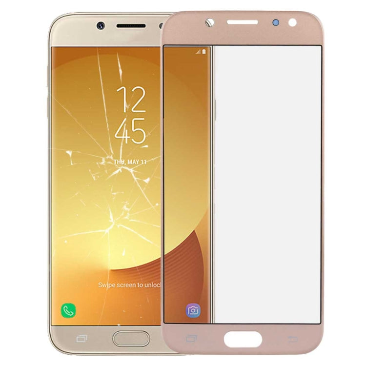 For Galaxy J7 (2017) / J730 Front Screen Outer Glass Lens , For Galaxy J7 (2017)