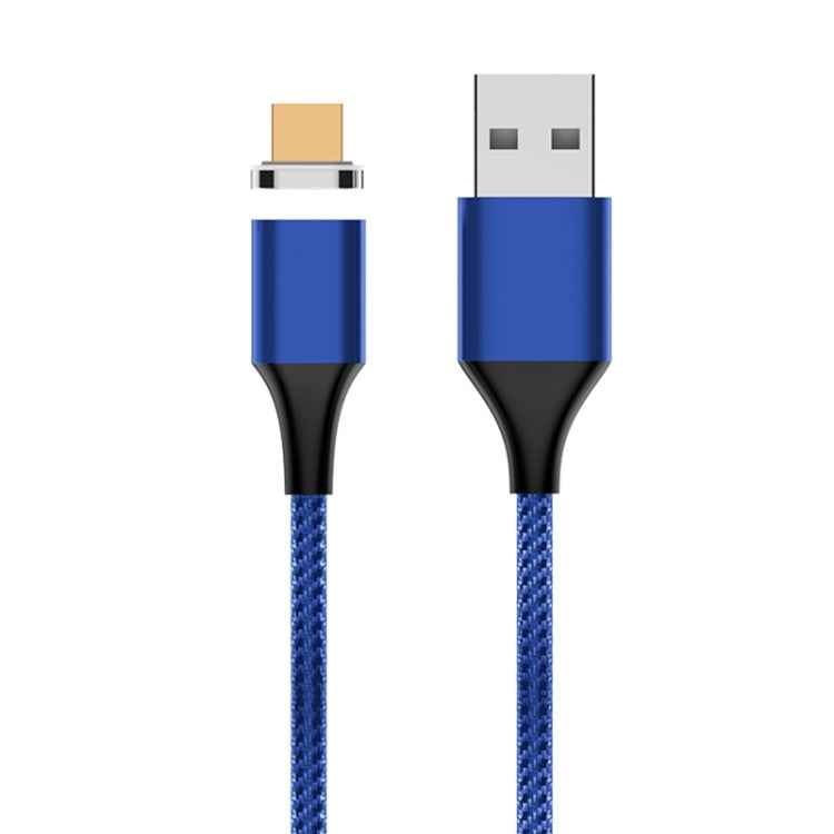 M11 5A USB to Micro USB Nylon Braided Magnetic Data Cable, Cable Length: 2m