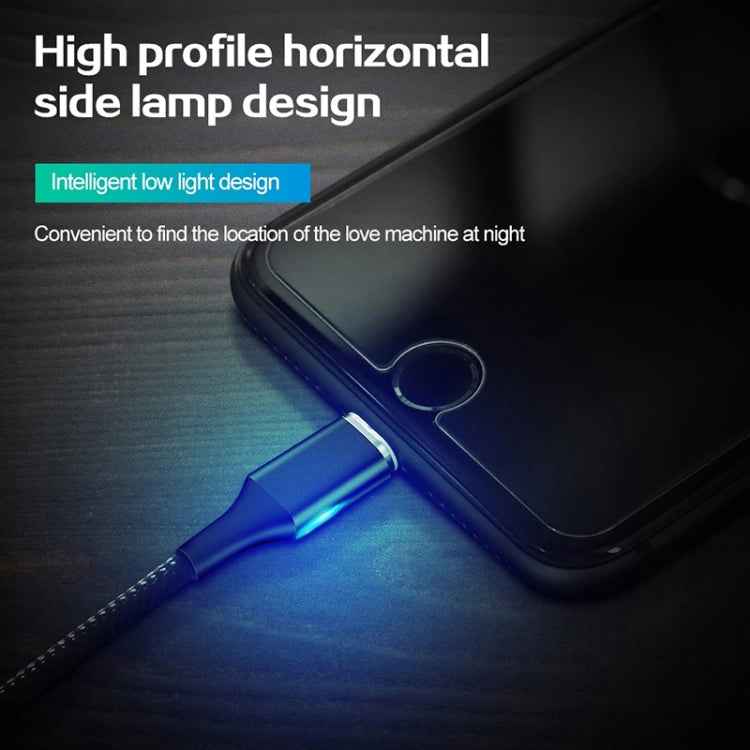 M11 5A USB to Micro USB Nylon Braided Magnetic Data Cable, Cable Length: 2m