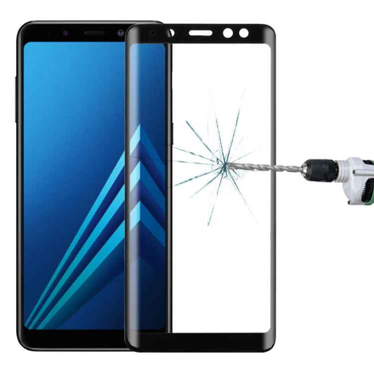 For Galaxy A8 (2018) 3D Curved Edge 9H Hardness Tempered Glass Screen Protector, For Galaxy A8 (2018)(1 PC)