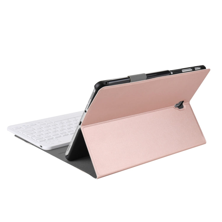 A830 Ultra-thin Detachable Bluetooth Keyboard Leather Tablet Case for Galaxy Tab S4 10.5 T830 / T835, with Holder