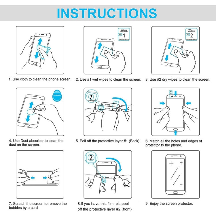 25 PCS For Galaxy S9 9H Surface Hardness 3D Curved Edge Anti-scratch Non-full Screen HD Tempered Glass Screen Protector, For Galaxy S9, For Galaxy S9, Non-full (25 PCS)