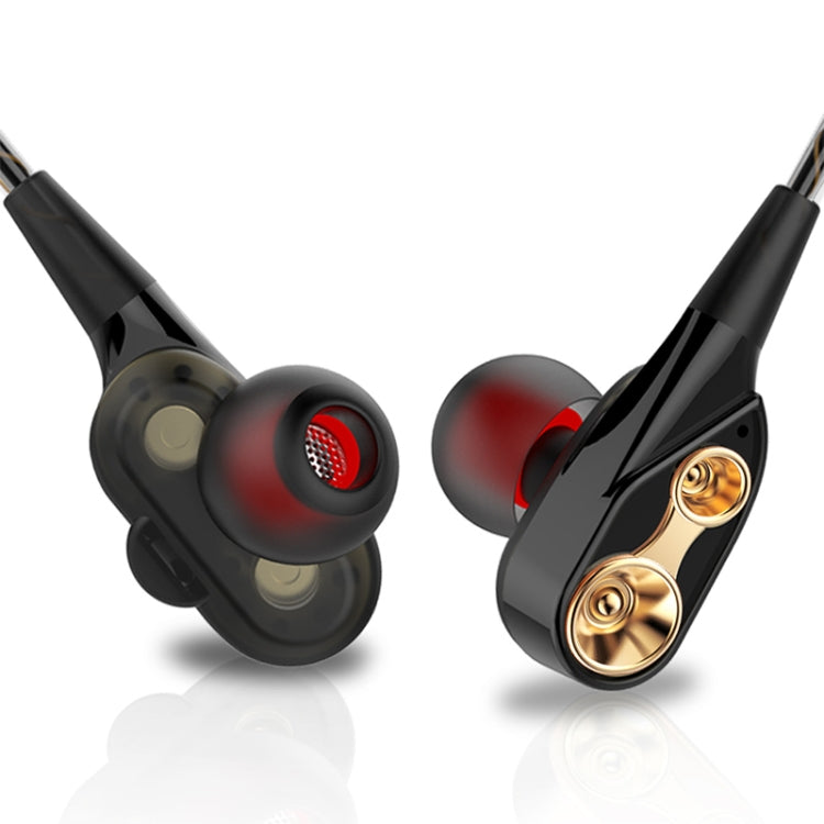 QKZ CK8 HiFi In-ear Four Unit Sports Music Headphones