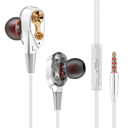 QKZ CK8 HiFi In-ear Four Unit Sports Music Headphones