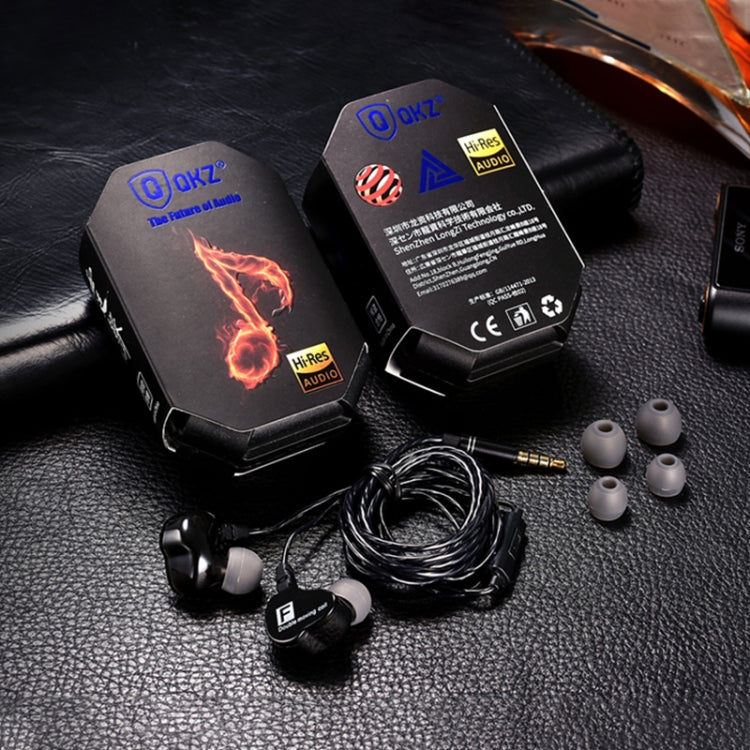 QKZ CK9 HiFi In-ear Four Unit Sports Music Headphones