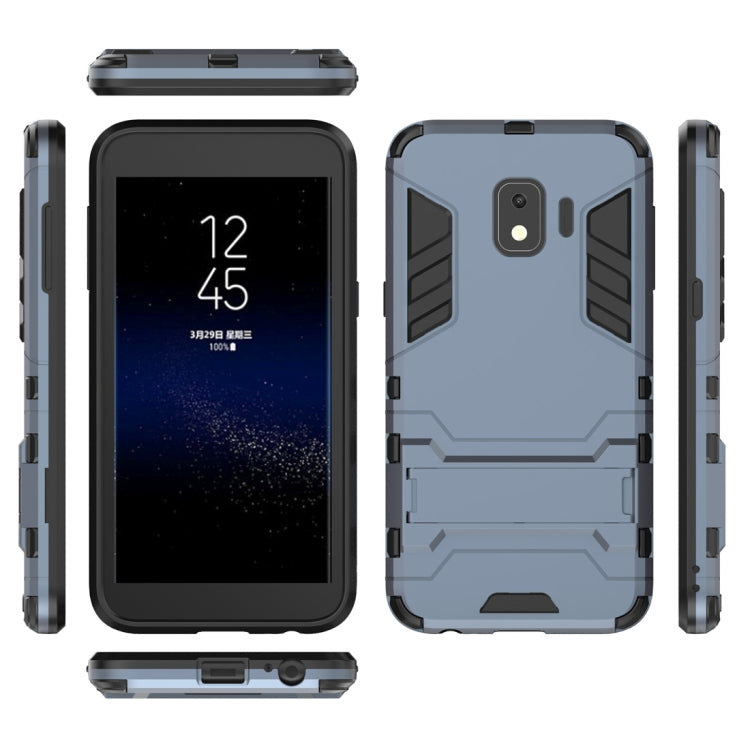 Shockproof PC + TPU Case for Galaxy J2 Core, with Holder, For Samsung Galaxy J2 Core