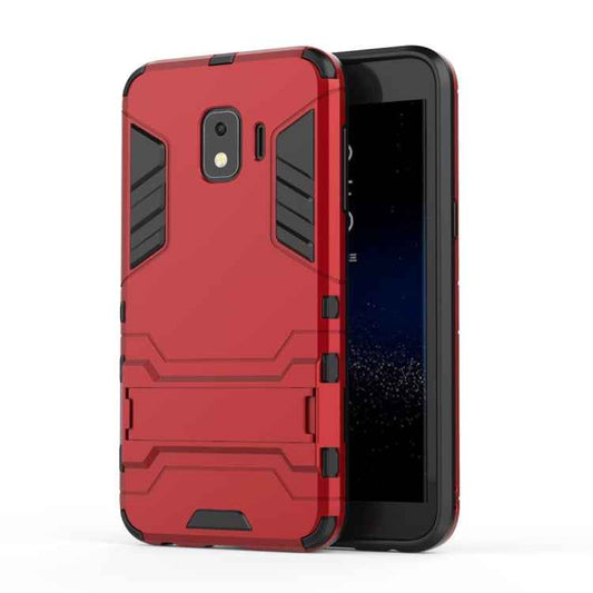 Shockproof PC + TPU Case for Galaxy J2 Core, with Holder