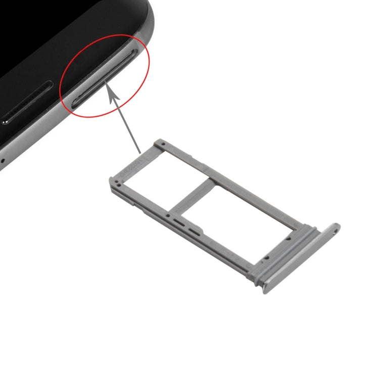 For Galaxy S7 Edge / G935 SIM Card Tray and Micro SD Card Tray, For Samsung Galaxy S7 Edge, For Galaxy S7 Edge, For Samsung Galaxy S7 Edge / G935