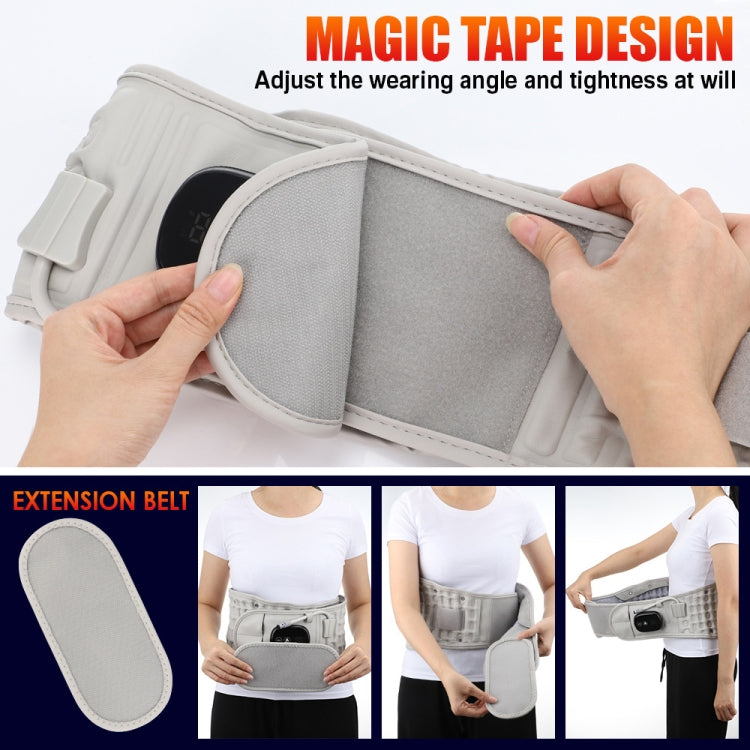 Hailicare Rechargeable Massage Inflatable Belt Warm Electric Heating Belt Without Cloth Bag, Protection Belt