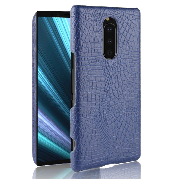 Shockproof Crocodile Texture PC + PU Case for Sony Xperia 1, For Sony Xperia 1, Sony Xperia 1