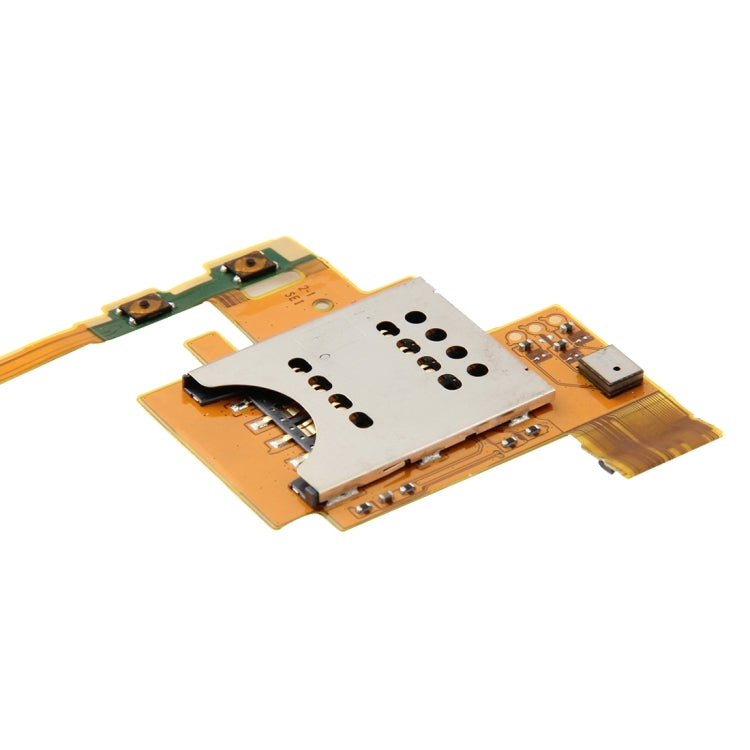 SIM Card Flex Cable for Sony Ericsson Xperia Pro MK16i MK16 , For Ericsson MK16i