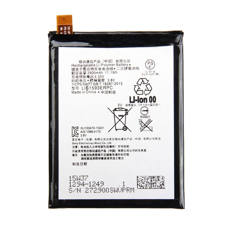 For Sony Xperia Z5 Original 2900mAh Rechargeable Li-Polymer Battery, For Sony Xperia Z5