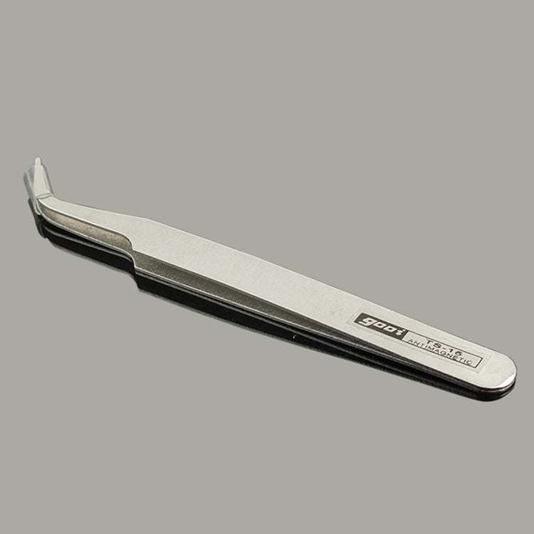 Gooi TS-15 Steel Bend Tweezers, TS-15 - BSPART