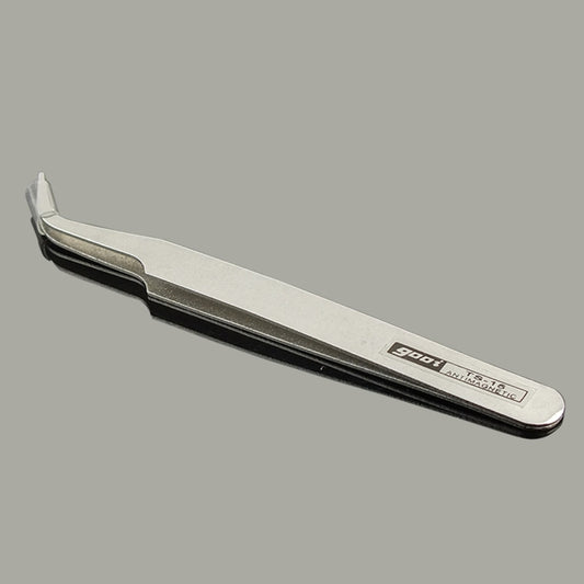 Gooi TS-15 Steel Bend Tweezers, TS-15 - BSPART