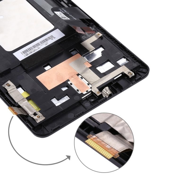 LCD Screen and Digitizer Full Assembly with Frame for Asus Memo Pad HD7 / ME173X / ME173 K00B , Memo Pad HD7 / ME173