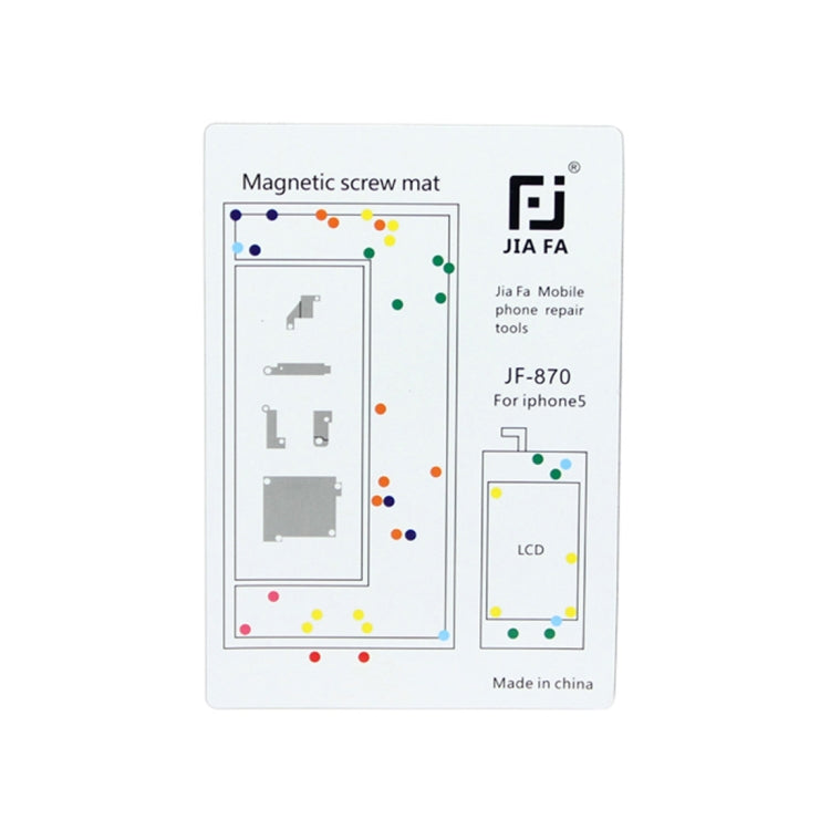 JIAFA Magnetic Screws Mat for iPhone 5 , For 5