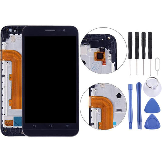 Pantalla LCD de 5.0 pulgadas y digitalizador completo con marco para Asus Zenfone Go ZB500KL X00AD, Zenfone Go / ZB500K