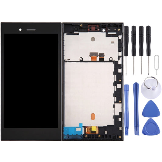 LCD Screen and Digitizer Full Assembly with Frame for BlackBerry Z3 , BlackBerry Z3