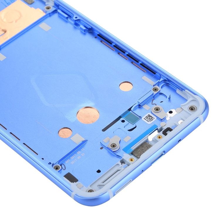 Front Housing LCD Frame Bezel Plate for HTC U11, For U11, For U11 (Red), For U11(Dark Blue), For U11 Front Black
