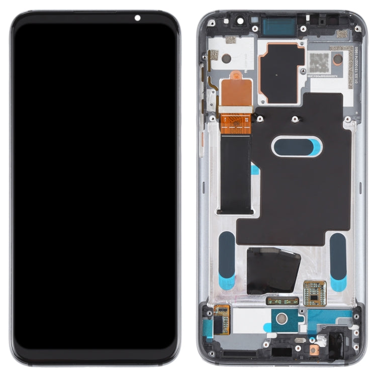 LCD Screen and Digitizer Full Assembly with Frame for Meizu 16 / 16th / M882H / M882Q, For Meizu 16 / 16th