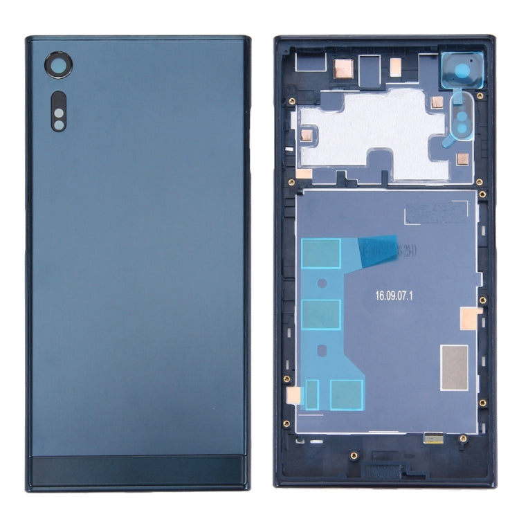 Back Battery Cover + Back Battery Bottom Cover + Middle Frame for Sony Xperia XZ, For Xperia XZ