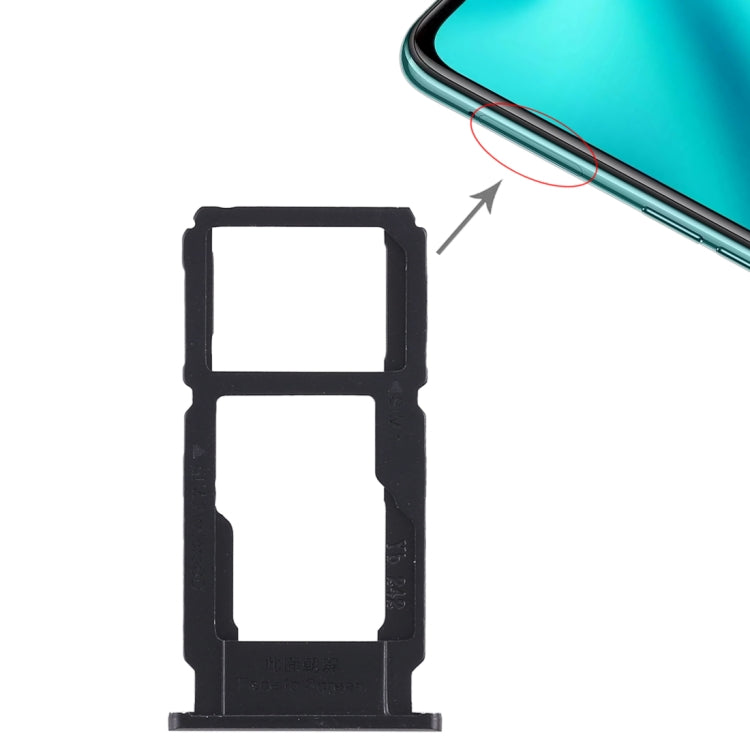 For OPPO R11 Plus SIM Card Tray + SIM Card Tray / Micro SD Card Tray, OPPO R11 Plus, For OPPO R11 Plus