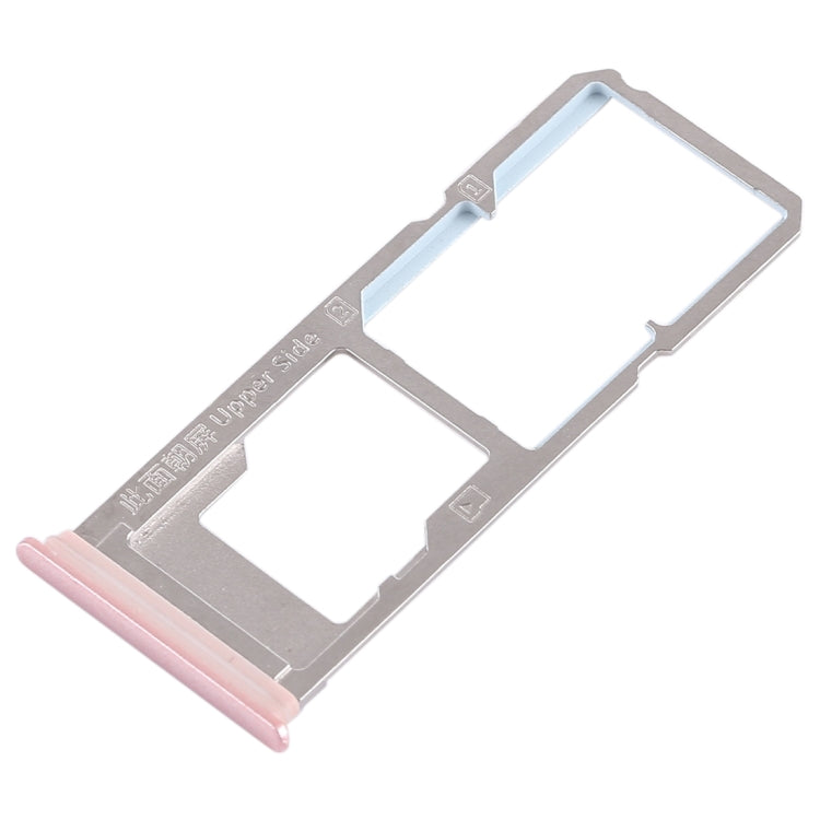 For Vivo Y79 2 x SIM Card Tray + Micro SD Card Tray