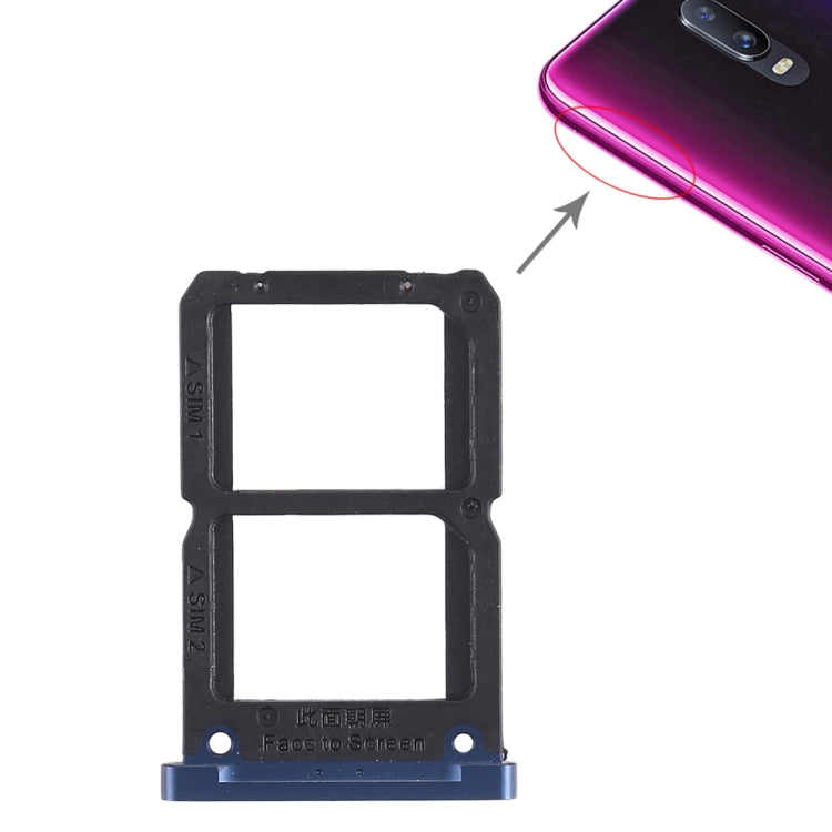 For OPPO R17 2 x SIM Card Tray, For OPPO R17