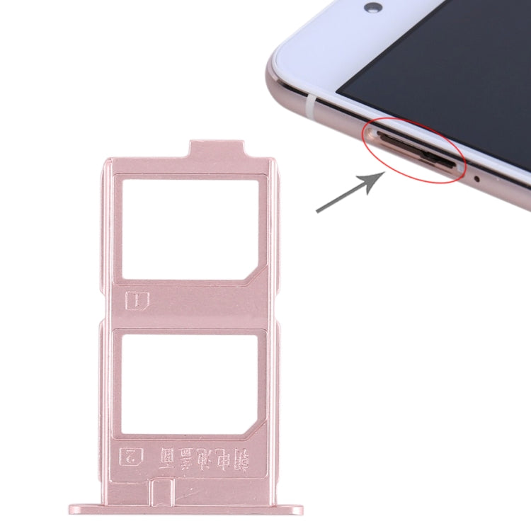 For Vivo X7 Plus 2 x SIM Card Tray, For Vivo X7 Plus