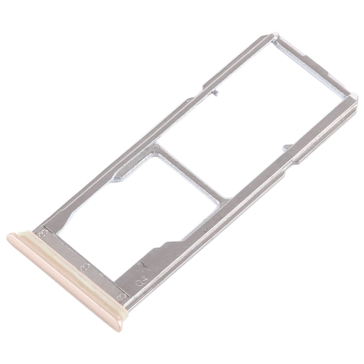 For Vivo Y75 2 x SIM Card Tray + Micro SD Card Tray, For Vivo Y75 - BSPART