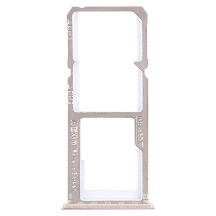 For OPPO A1 2 x SIM Card Tray + Micro SD Card Tray