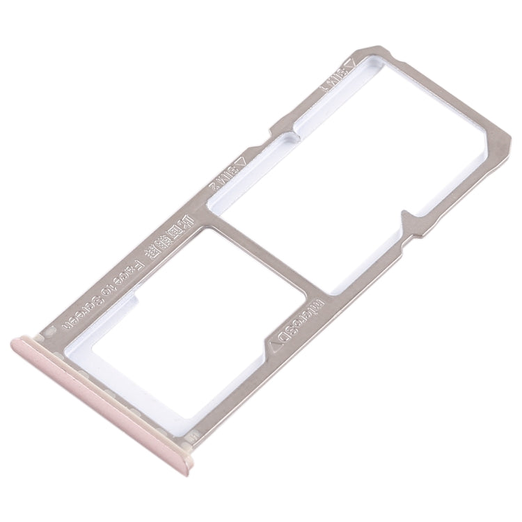 For OPPO A1 2 x SIM Card Tray + Micro SD Card Tray