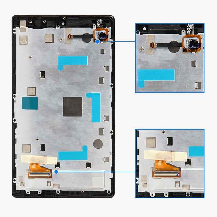 LCD Screen and Digitizer Full Assembly with Frame for ASUS ZenPad C 7.0 Z170MG, ASUS ZenPad C 7.0 Z170MG