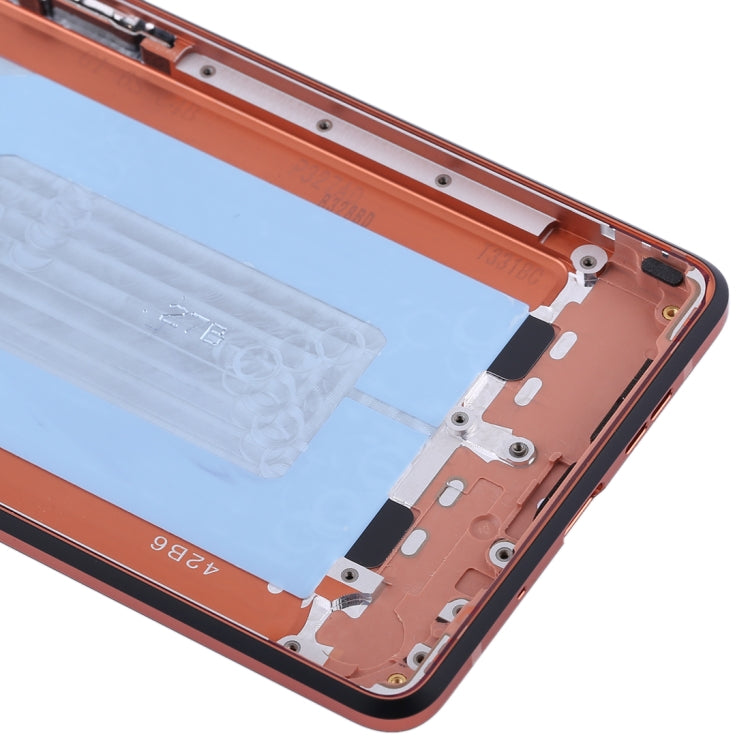 Back Cover with Back Camera Lens & Side Keys for Nokia 7 Plus, For Nokia 7 Plus