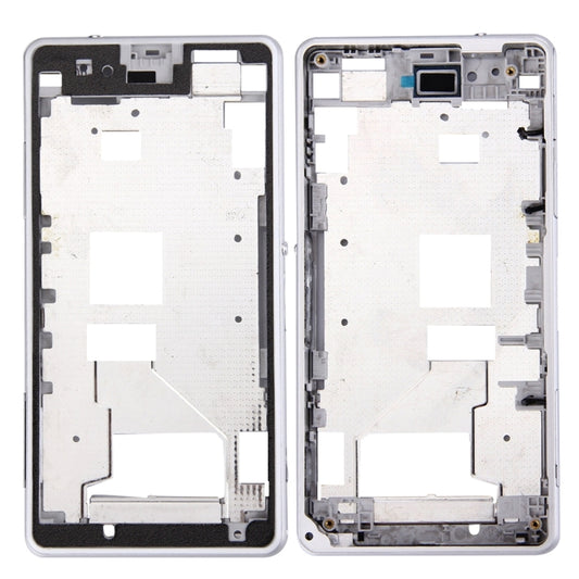 Front Housing LCD Frame Bezel for Sony Xperia Z1 Compact / Mini, For Xperia Z1 Compact / D5503, For Xperia Z1 Compact / Front