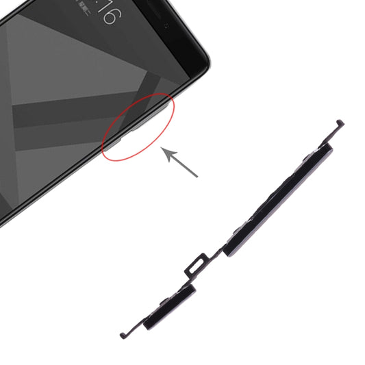 Power Button and Volume Control Button for Xiaomi Redmi Note 4X, For Xiaomi Redmi Note 4X - BSPART