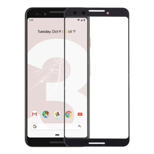 Front Screen Outer Glass Lens for Google Pixel 3, For Google Pixel 3