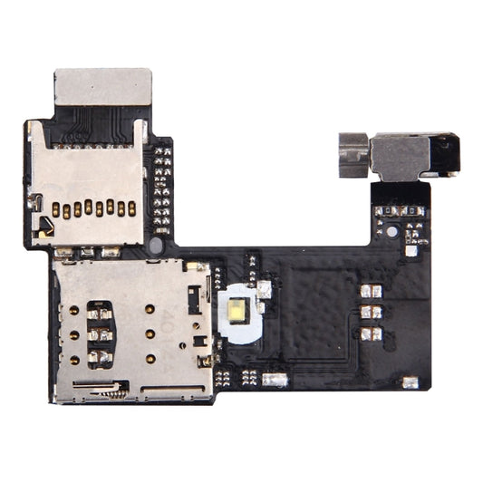SIM Card Socket + SD Card Socket for Motorola Moto G (2nd Gen.) (Single SIM Version) , For Motorola MOTO G (2nd Gen)Single SIM