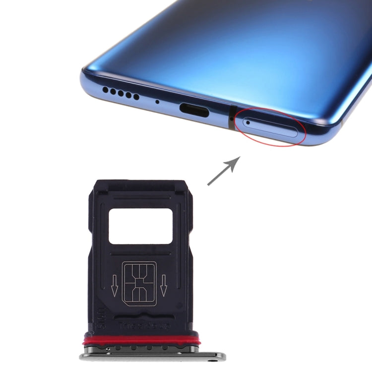 Pour OnePlus 7 Pro Plateau de carte SIM + Plateau de carte SIM