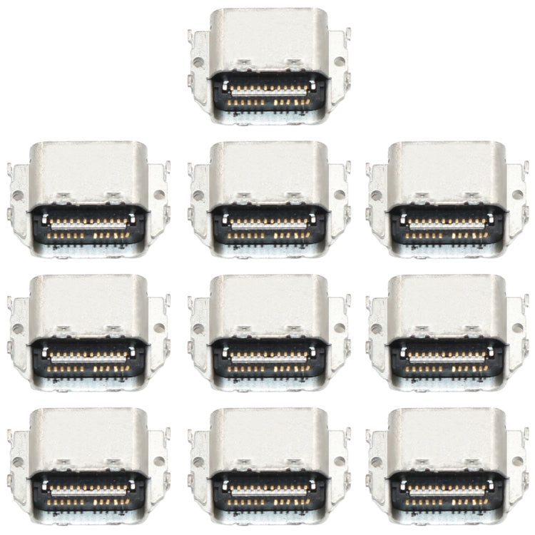 10 PCS Charging Port Connector for Motorola Moto Z XT1650 XT1635, For Moto Z