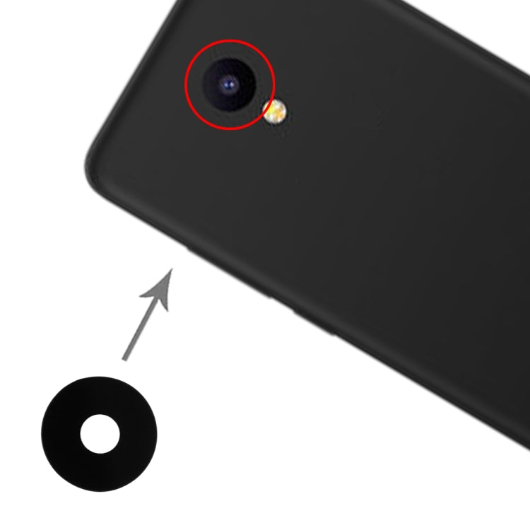 For Meizu Meilan A5 / M5 10pcs Back Camera Lens, For Meizu Meilan A5 / M5