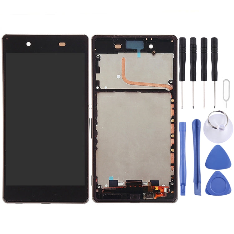 LCD Screen and Digitizer Full Assembly with Frame for Sony Xperia Z4, For Xperia Z4, For Xperia Z4 OEM