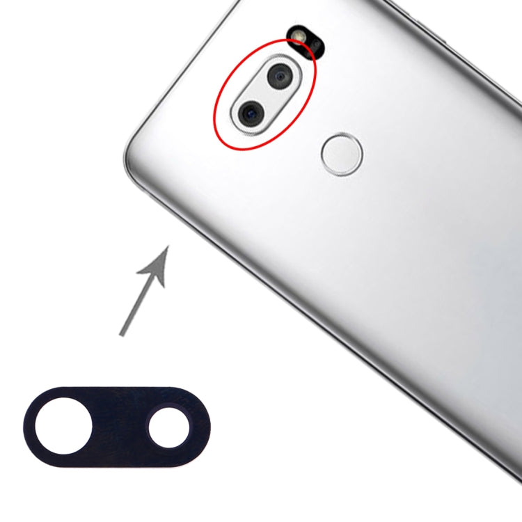 10 PCS Back Camera Lens for LG V30 H930 H933, For LG V30 (Black), For LG V30 (Blue), For LG V30 (Silver)