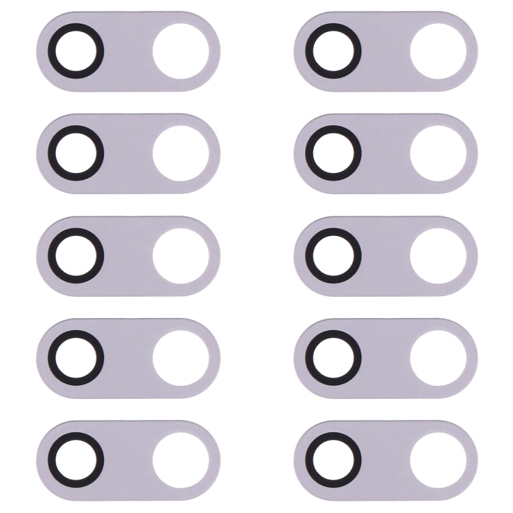 10 PCS Back Camera Lens for LG V30 H930 H933, For LG V30 (Black), For LG V30 (Blue), For LG V30 (Silver)