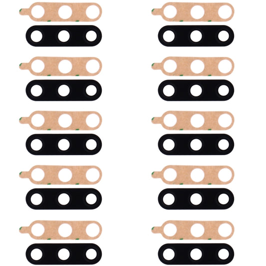 10 PCS Back Camera Lens for LG V40 ThinQ, For LG V40 ThinQ